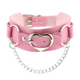 Punk Sweetheart Leather Double Layer Choker